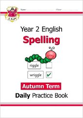 KS1 Spelling Year 2 Daily Practice Book: Autumn Term hind ja info | Noortekirjandus | kaup24.ee