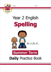 KS1 Spelling Year 2 Daily Practice Book: Summer Term hind ja info | Noortekirjandus | kaup24.ee