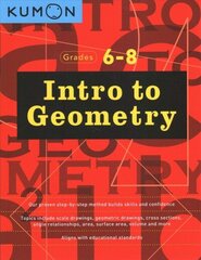 Intro to Geometry: Grades 6 - 8 цена и информация | Книги для подростков и молодежи | kaup24.ee