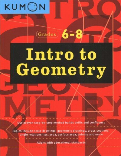 Intro to Geometry: Grades 6 - 8 цена и информация | Noortekirjandus | kaup24.ee