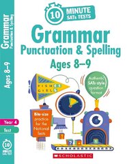 Grammar, Punctuation and Spelling - Year 4 hind ja info | Noortekirjandus | kaup24.ee