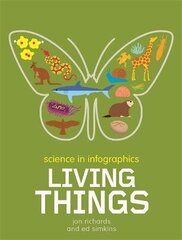 Science in Infographics: Living Things hind ja info | Noortekirjandus | kaup24.ee