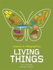 Science in Infographics: Living Things цена и информация | Книги для подростков и молодежи | kaup24.ee