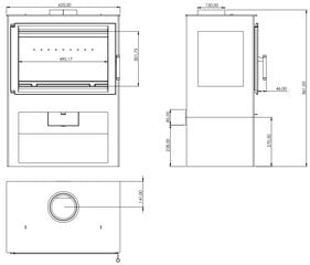 Valmiskamin Marsala 9,5 kW цена и информация | Печи﻿ | kaup24.ee