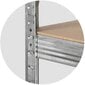 Metallist hoiuriiul 180 x 90 x 40 cm hind ja info | Riiulid tööriistadele | kaup24.ee