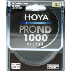 Hoya нейтрально-серый фильтр ND1000 Pro 62мм цена и информация | Аксессуары для фотоаппаратов | kaup24.ee