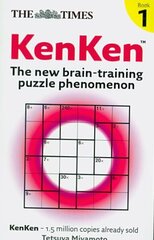 Times: KenKen Book 1: The New Brain-Training Puzzle Phenomenon hind ja info | Tervislik eluviis ja toitumine | kaup24.ee