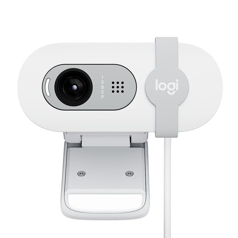 Logitech Brio 100, FHD, white - Webcam цена и информация | Arvuti (WEB) kaamerad | kaup24.ee