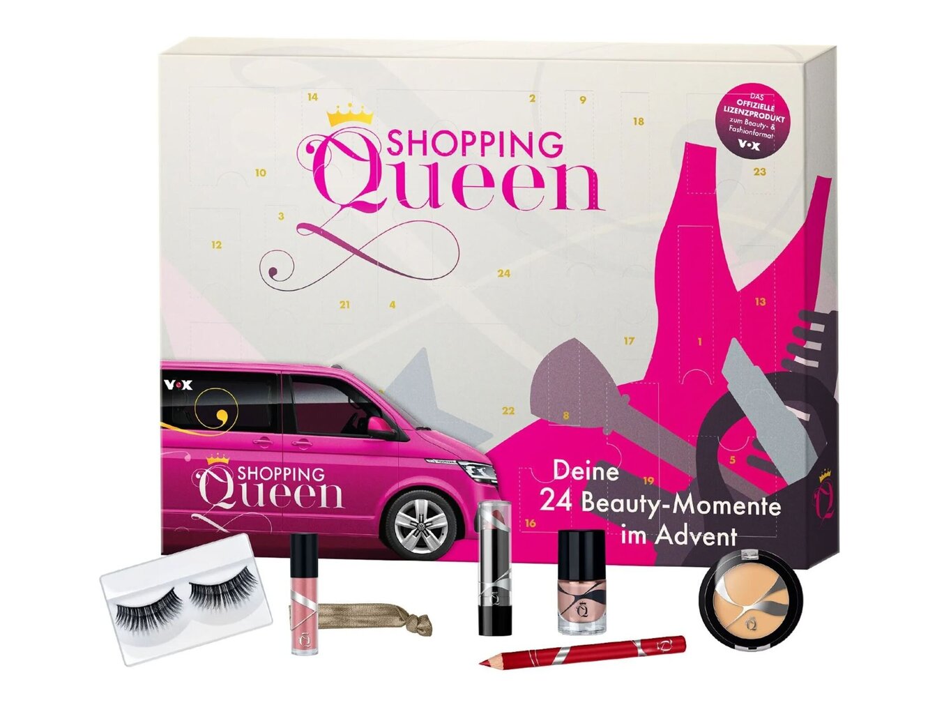 Kosmeetikakomplekt advendikalender Shopping Queen hind ja info | Laste ja ema kosmeetika | kaup24.ee