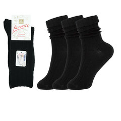 Женские теплые носки Bisoks, 22188 чёрные, 3 пары цена и информация | Женские носки | kaup24.ee