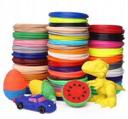 Plastik 3D pliiatsile, 200m PLA filament + sõrmekaitse, filament цена и информация | Смарттехника и аксессуары | kaup24.ee