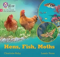 Hens, Fish, Moths: Phase 2 Set 5 Blending Practice цена и информация | Книги для подростков и молодежи | kaup24.ee