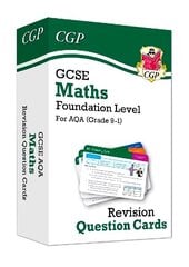 GCSE Maths AQA Revision Question Cards - Foundation цена и информация | Книги для подростков и молодежи | kaup24.ee