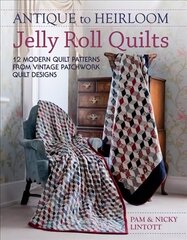 Antique to Heirloom Jelly Roll Quilts: Stunning Ways to Make Modern Vintage Patchwork Quilts цена и информация | Книги о питании и здоровом образе жизни | kaup24.ee