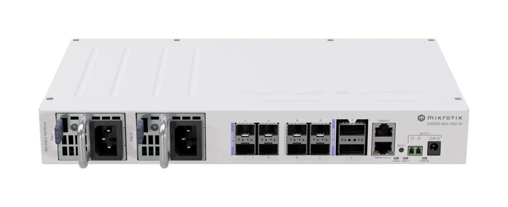 MikroTik CRS510-8XS-2XQ-IN цена и информация | Lülitid (Switch) | kaup24.ee