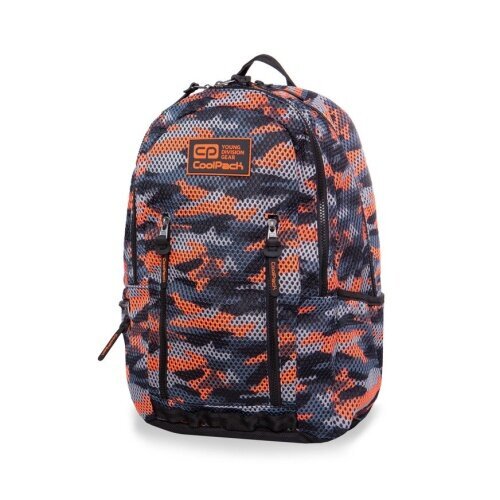 Seljakott CoolPack Impact II Camo Mesh Orange hind ja info | Koolikotid, sussikotid | kaup24.ee