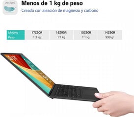 LG 15Z90R hind ja info | LG Sülearvutid ja tarvikud | kaup24.ee