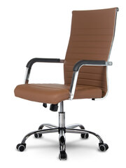 Офисное кресло, современный дизайн, коричневое цена и информация | Офисные кресла | kaup24.ee