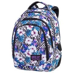 Рюкзак CoolPack Drafter Flower Zebra цена и информация | Школьные рюкзаки, спортивные сумки | kaup24.ee