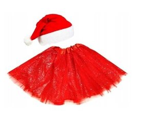Jõuluseelik ja müts, punased hind ja info | Karnevali kostüümid | kaup24.ee