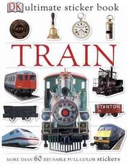 Train Ultimate Sticker Book цена и информация | Книги для малышей | kaup24.ee