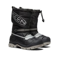 Детские сапоги Keen Snow Troll 1026753*01 195208058745, черные/серебряные цена и информация | Детская зимняя обувь | kaup24.ee