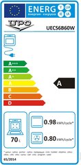 Upo UECS6B60W hind ja info | Elektripliidid | kaup24.ee