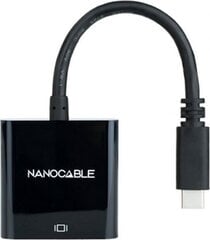 Nanocable 10.16.4102-BK цена и информация | Адаптеры и USB-hub | kaup24.ee