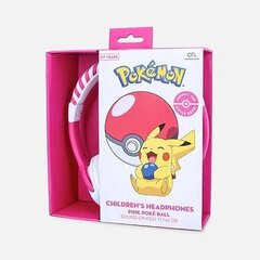 OTL Pokémon Pokéball Pink PK0845 цена и информация | Наушники | kaup24.ee