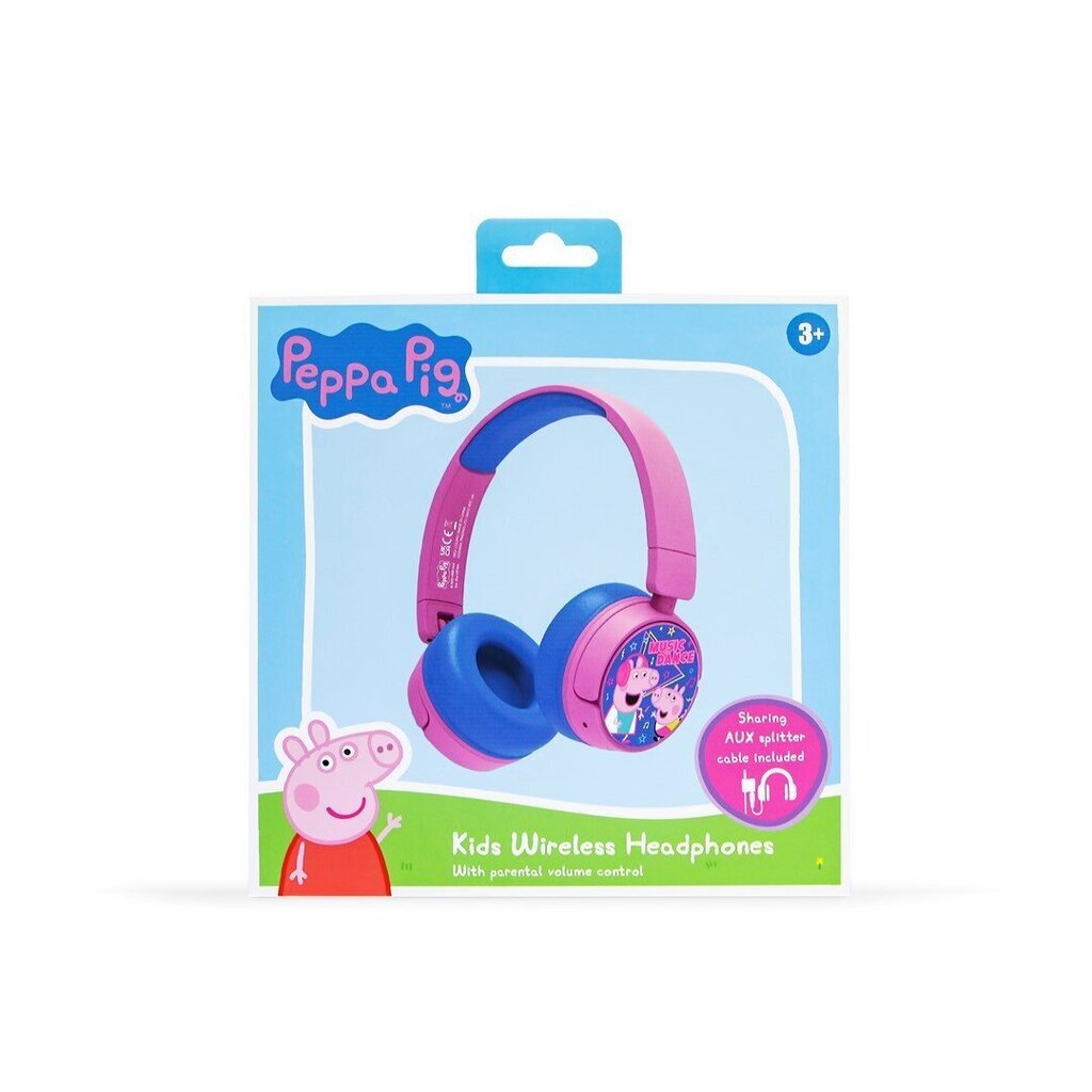 OTL Peppa Pig Dance Pink PP0982 hind ja info | Kõrvaklapid | kaup24.ee