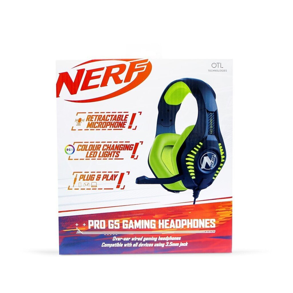 OTL Pro G5 Gaming Nerf Blue NF0977 hind ja info | Kõrvaklapid | kaup24.ee