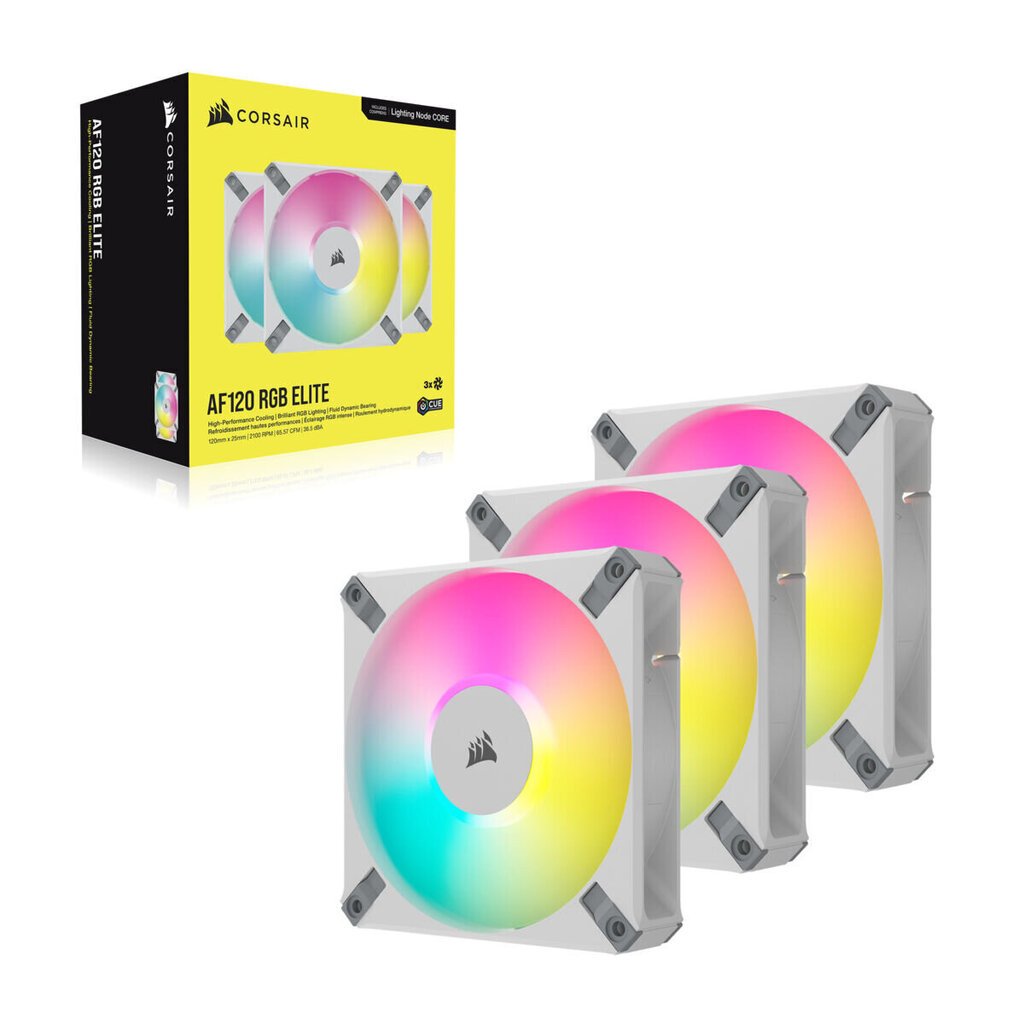 Corsair iCUE AF120 RGB Elite CO-9050158-WW цена и информация | Arvuti ventilaatorid | kaup24.ee