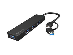 Natec USB 3.0 HUB цена и информация | Адаптер Aten Video Splitter 2 port 450MHz | kaup24.ee