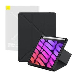 Baseus Minimalist Series IPad Mini 6 8.3" protective case (black) цена и информация | Чехлы для планшетов и электронных книг | kaup24.ee