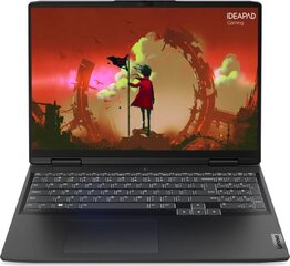 Lenovo IdeaPad Gaming 3 16ARH7 Ryzen 5 6600H 16 дюймов WQXGA IPS 500 нит AG 165 Гц 16 ГБ DDR5 4800 SSD512 GeForce RTX 3050Ti 4 ГБ NoOS Onyx Grey цена и информация | Записные книжки | kaup24.ee