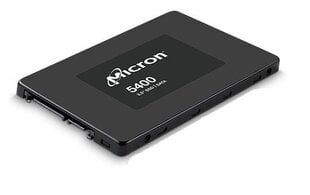 Твердотельный накопитель Micron 5400 MAX 3,84 ТБ SATA 2,5 дюйма MTFDDAK3T8TGB-1BC1ZABYYR (DWPD 3.4) цена и информация | Внутренние жёсткие диски (HDD, SSD, Hybrid) | kaup24.ee