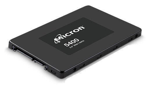 Micron 5400 Max 3.84TB 2.5" (MTFDDAK3T8TGB-1BC1ZABYYR) hind ja info | Sisemised kõvakettad (HDD, SSD, Hybrid) | kaup24.ee