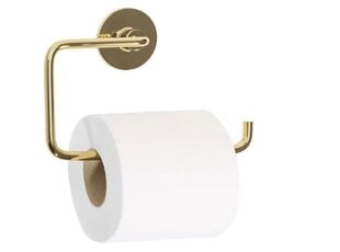 Kuldne tualettpaberi hoidja 322204A цена и информация | Аксессуары для ванной комнаты | kaup24.ee