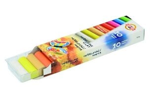 Пластилин Koh-I-Noor,10 ярких цветов цена и информация | Принадлежности для рисования, лепки | kaup24.ee