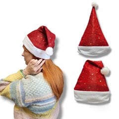 Рождественская шапка, красная цена и информация | Карнавальные костюмы | kaup24.ee