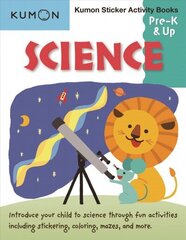 Science Pre K & Up: Sticker Activity Book hind ja info | Väikelaste raamatud | kaup24.ee