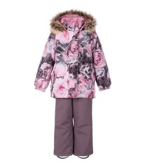 Детский зимний комплект LENNE 23320 A*12704741593492129, розовый/тёмно-серый  цена и информация | Зимняя одежда для детей | kaup24.ee