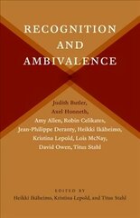 Recognition and Ambivalence hind ja info | Ajalooraamatud | kaup24.ee