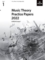 Music Theory Practice Papers 2022, ABRSM Grade 1 цена и информация | Книги об искусстве | kaup24.ee