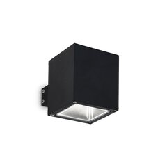 Ideal Lux valgusti Snif Ap1 Square Nero 123080 цена и информация | Настенные светильники | kaup24.ee