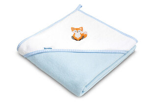 Махровое полотенце Sensillo Fox Blue, 100х100 см цена и информация | Maudynių prekės | kaup24.ee