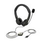 Juhtmega USB-kõrvaklapid mürasummutava mikrofoniga. hind ja info | Mikrofonid | kaup24.ee