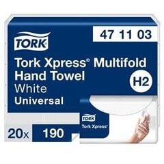 Ühekordsed salvrätikud Tork, 20 tk. цена и информация | Туалетная бумага, бумажные полотенца | kaup24.ee