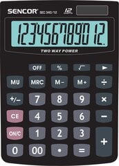 Kalkulaator Sencor SEC 340/ 12 hind ja info | Kirjatarbed | kaup24.ee