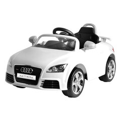 Laste ühekohaline elektriauto Audi TT, valge hind ja info | Buddy Toys Arvutid ja IT- tehnika | kaup24.ee